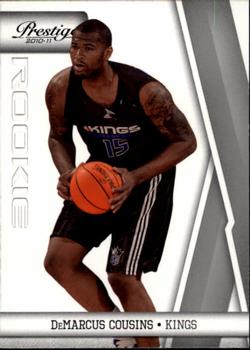 2010-11 Panini Prestige #155 DeMarcus Cousins  Front