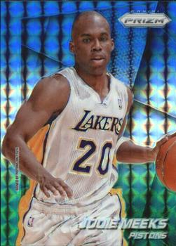 2014-15 Panini Prizm - Prizms Blue and Green Mosaic #115 Jodie Meeks Front