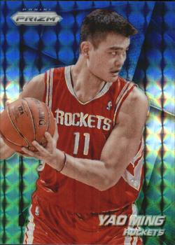 2014-15 Panini Prizm - Prizms Blue and Green Mosaic #240 Yao Ming Front