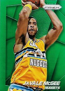 2014-15 Panini Prizm - Prizms Green #55 JaVale McGee Front