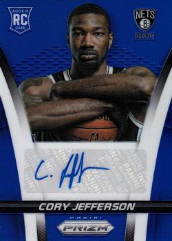 2014-15 Panini Prizm - Rookie Autographs Prizms #37 Cory Jefferson Front