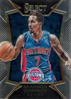 2014-15 Panini Select #39 Brandon Jennings Front