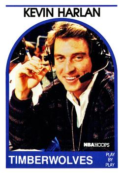 1989-90 Hoops - Announcers #NNO Kevin Harlan Front