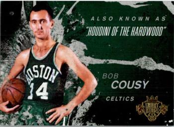 2014-15 Panini Court Kings - Also Known As #11 Bob Cousy Front