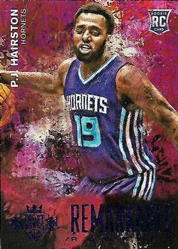 2014-15 Panini Court Kings - Remarkable Rookies Sapphire #48 P.J. Hairston Front