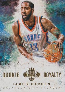 2014-15 Panini Court Kings - Rookie Royalty #10 James Harden Front