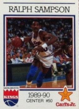 1989-90 Carl's Jr. Sacramento Kings #NNO Ralph Sampson Front