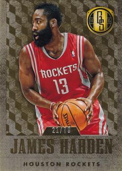 2014-15 Panini Gold Standard - Gold #97 James Harden Front