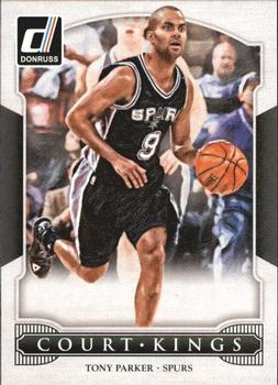 2014-15 Donruss - Court Kings #23 Tony Parker Front