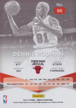 2014-15 Donruss - Elite #96 Dennis Rodman Back