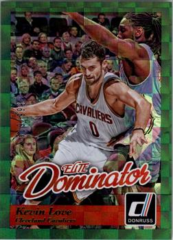 2014-15 Donruss - Elite Dominators #1 Kevin Love Front