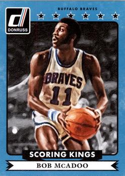 2014-15 Donruss - Scoring Kings #14 Bob McAdoo Front