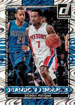 2014-15 Donruss - Swirlorama #40 Brandon Jennings Front