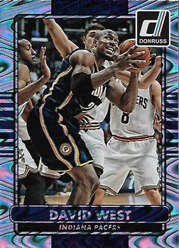 2014-15 Donruss - Swirlorama #190 David West Front