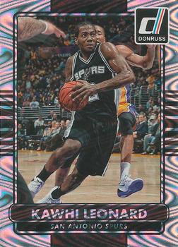 2014-15 Donruss - Swirlorama #196 Kawhi Leonard Front