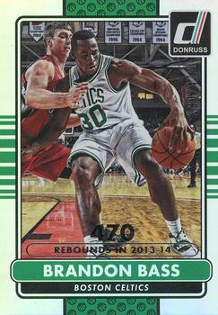 2014-15 Donruss - Stat Line Season #62 Brandon Bass Front