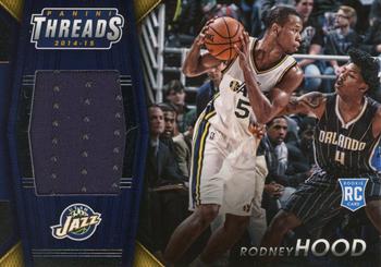 2014-15 Panini Threads - Rookie Jumbo Materials #21 Rodney Hood Front