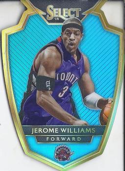 2014-15 Panini Select - Prizms Light Blue Die Cut #181 Jerome Williams Front