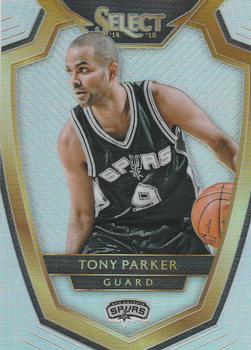 2014-15 Panini Select - Prizms Silver #137 Tony Parker Front