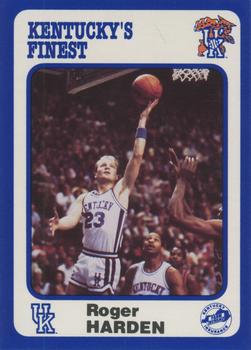 1988-89 Kentucky's Finest Collegiate Collection #248 Roger Harden Front