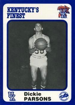 1988-89 Kentucky's Finest Collegiate Collection #76 Dick Parsons Front