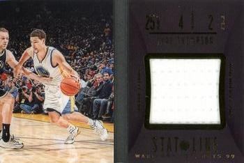2014-15 Panini Preferred - Stat Line Booklet #2 Klay Thompson Front