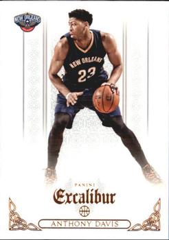 2014-15 Panini Excalibur #115 Anthony Davis Front