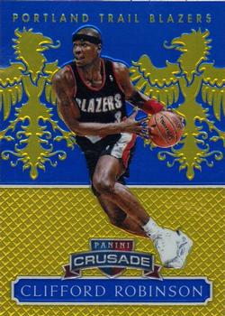 2014-15 Panini Excalibur - Crusade Blue #137 Clifford Robinson Front