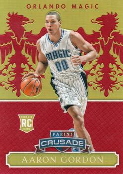 2014-15 Panini Excalibur - Crusade Red #176 Aaron Gordon Front