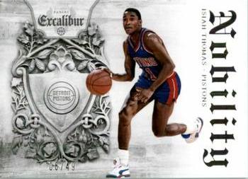 2014-15 Panini Excalibur - Nobility Silver #21 Isiah Thomas Front