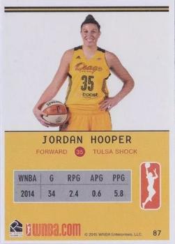 2015 Rittenhouse WNBA #87 Jordan Hooper Back
