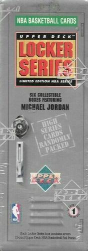 1991-92 Upper Deck - Locker Series Boxes: Michael Jordan #3 Michael Jordan Back