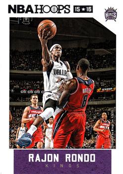 2015-16 Hoops #18 Rajon Rondo Front