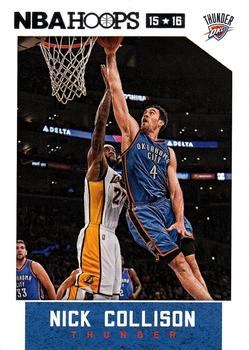 2015-16 Hoops #76 Nick Collison Front