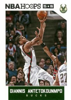 2015-16 Hoops #71 Giannis Antetokounmpo Front