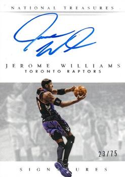 2014-15 Panini National Treasures - Signatures #S-JYD Jerome Williams Front