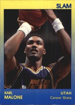 1990-91 Star Slam #82 Karl Malone Front