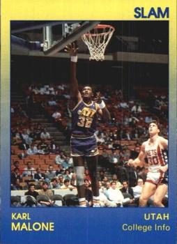 1990-91 Star Slam #85 Karl Malone Front