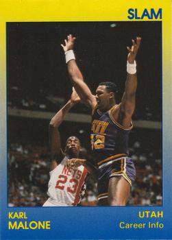 1990-91 Star Slam #88 Karl Malone Front