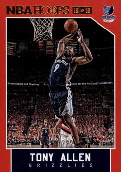 2015-16 Hoops - Red #100 Tony Allen Front