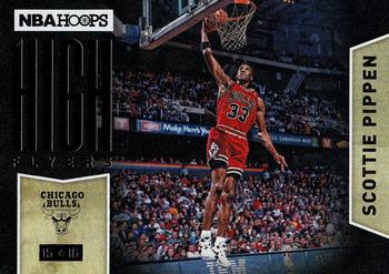 2015-16 Hoops - High Flyers #8 Scottie Pippen Front