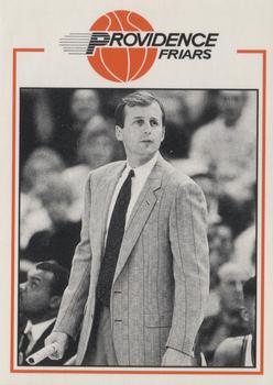 1991 Providence Friars All Time Greats #4 Rick Barnes Front