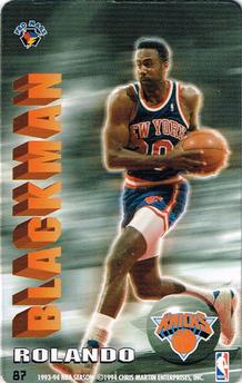 1993-94 Pro Mags #87 Rolando Blackman Front