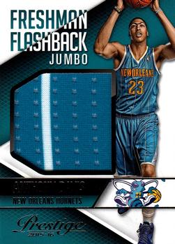 2015-16 Panini Prestige - Freshman Flashback Jumbo #2 Anthony Davis Front