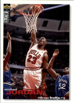 1995-96 Collector's Choice Argentina Stickers #120 Michael Jordan Front