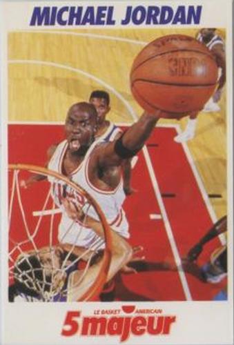 1991-93 5 Majeur Magazine France #NNO Michael Jordan Front