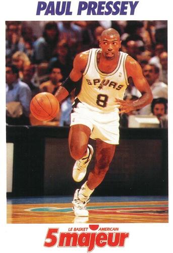 1991-93 5 Majeur Magazine France #NNO Paul Pressey Front