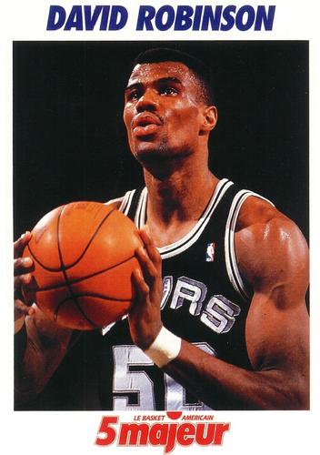 1991-93 5 Majeur Magazine France #NNO David Robinson Front