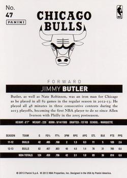 2013-14 Panini NBA (International) #47 Jimmy Butler Back