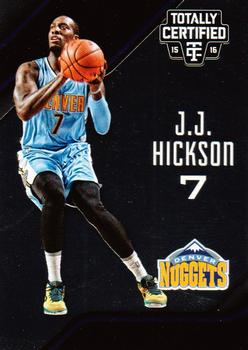 2015-16 Panini Totally Certified #160 J.J. Hickson Front